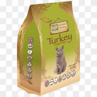 Turkey Grain-free Dry Cat Food 400g - British Shorthair, HD Png Download