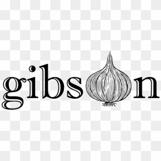 24 Jul Gibson Logo B&w Horizontal For Light Background - Gram Shoes, HD Png Download