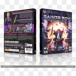 Saints Row Iv Box Cover - Saints Row Iv Cover, HD Png Download