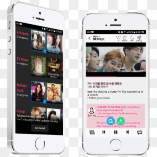 Koreatube Is The Mobile Application Where You Learn - Iphone, HD Png Download
