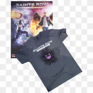 Win A Saints Row Poster And T-shirt - Active Shirt, HD Png Download