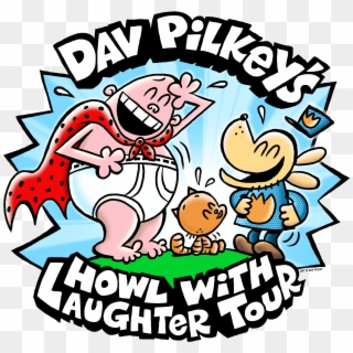 Meet Dav Pilkey Hear His Inspiring Story Take A Photo - Dav Pilkey Howl With Laughter Tour, HD Png Download