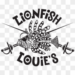 Lionfish Louie's - Illustration, HD Png Download
