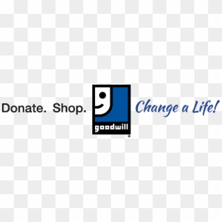 Goodwill Logo Png - Goodwill Donate Shop Change A Life, Transparent Png
