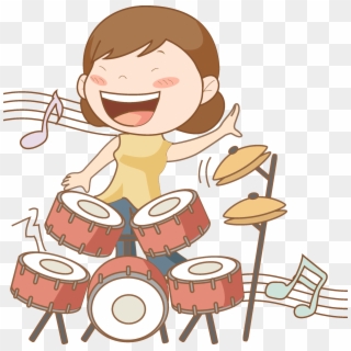 Drums Singer Clip Art - Drum, HD Png Download