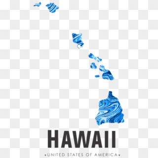 Click And Drag To Re-position The Image, If Desired - Hawaii Map Art, HD Png Download