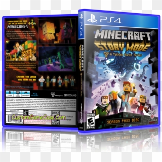 Minecraft Story Mode - Minecraft Story Mode Ps4 Cover, HD Png Download
