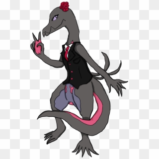 Also I Just Drew This Salazzle For My Commission Sheet - Illustration, HD Png Download