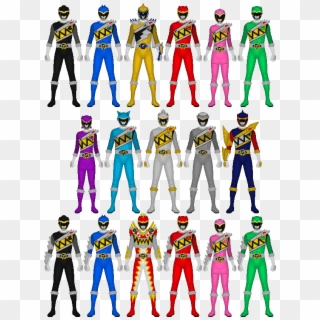 Power Rangers Dino Charge Png - All Zyuden Sentai Kyoryuger, Transparent Png