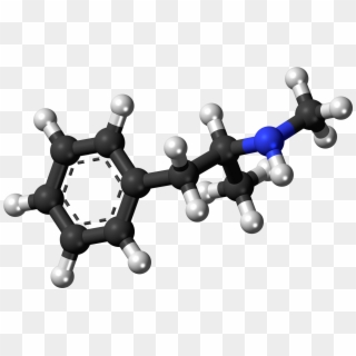 Methamphetamine Molecule Ball - Methamphetamine Ball And Stick, HD Png Download