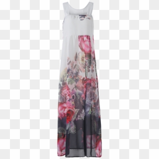Dropshipping For Round Neck Sleeveless Floral Print - Garden Roses, HD Png Download