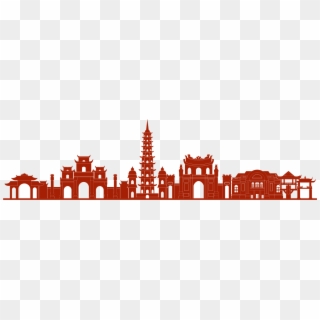 Capital City - Hanoi - Vietnam Skyline Png, Transparent Png