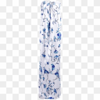 Floral Print Kaia Dress - Blue And White Porcelain, HD Png Download