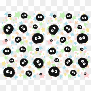 Soot Sprite With Candy Stars By Blondieau - Soot Sprite Background, HD Png Download