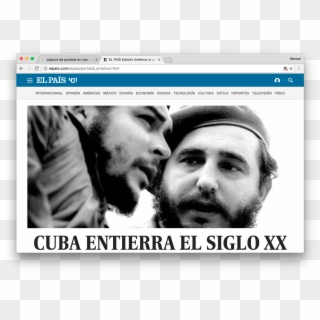 Laudos Y Críticas Sobre La Muerte De Fidel Castro Ruz, - Ernesto Che Guevara, HD Png Download