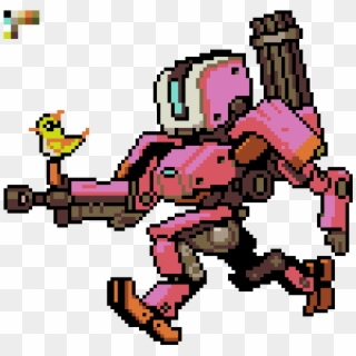Bastion Dawn - Overwatch Bastion Pixel Spray, HD Png Download