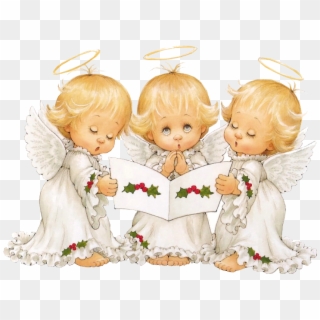 Angelitos Bebés Png - Free Clipart Christmas Angels, Transparent Png