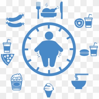 What Are The Causes Of Obesity - Stopwatch Drawing, HD Png Download