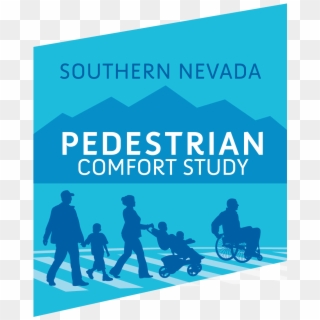 Pedestrian Comfort Study And Demonstration Projects - Person In Wheelchair Silhouette, HD Png Download