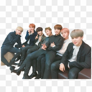 35 Images About Pastel Bts On We Heart It - Jungkook With His Hyungs, HD Png Download