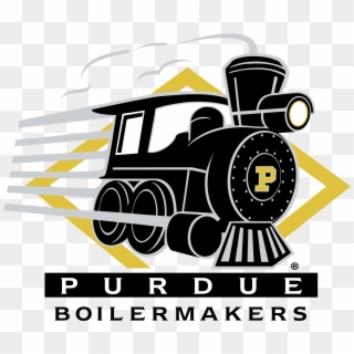 Purdue University Boilermakers Logo Png Transparent - Old Purdue Train Logo, Png Download