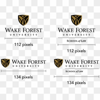 Wake Forest University Logo Is 600px - Wake Forest University, HD Png Download