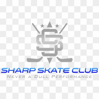 Cropped Sharp Skate Club Logo Copy 1 1 - Graphic Design, HD Png Download