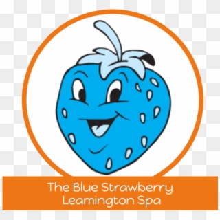 Leamington Add Icon - Blue Strawberry Cartoon, HD Png Download