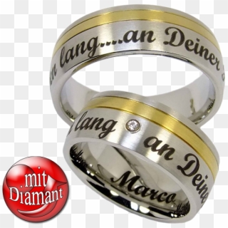 2 Exquisite Wedding Rings Friendship Rings Couple Rings - Pre-engagement Ring, HD Png Download