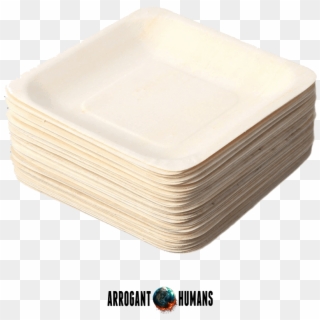 Biodegradable Compostable Disposable Plate - กล่อง กระดาษ ไฮ บ ริ ด, HD Png Download
