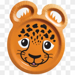 Party Like A Wild Animal Paper Plates, - Zoo Pals Plates, HD Png Download