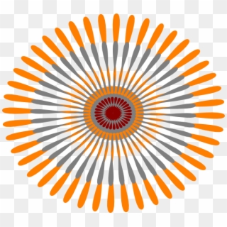 Flower Orange Png - Happy New Year 2019 Icon, Transparent Png
