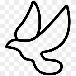 Drawn Dove Svg, HD Png Download