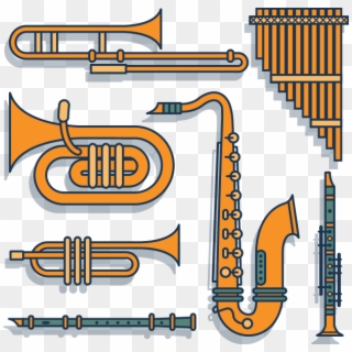 Musical Instruments Are Grouped Into Different Types - Sample Of Musical Instruments, HD Png Download