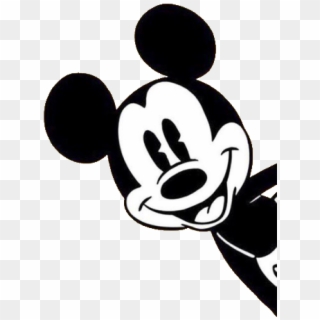 #mickey #mickeymouse #blackandwhite #mouse #cartoon - Mickey Mouse Blanco Y Negro, HD Png Download