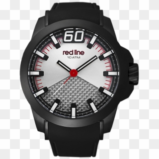 Red Line Watches Black Zone Mens Silicone - New Png Hand Watch, Transparent Png
