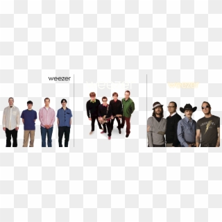 Transparent Versions Of Each Simple Color Album Appreciation - Weezer Blue Green Red, HD Png Download
