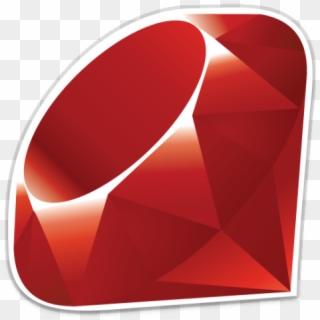Ruby Logo Transparent - Ruby On Rails Python, HD Png Download
