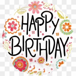Folienballon Happy Birthday - Happy Birthday Geburtstags Bilder, HD Png Download