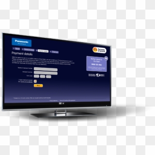 A Connected Tv Application For Panasonic Customer Services - Led-backlit Lcd Display, HD Png Download