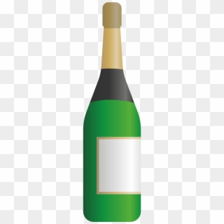 Champagne,bottle,new Year's Day,event,vector,free Vector - Champagne Bottle Vector Png, Transparent Png
