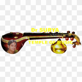 Musical Instruments Veena, HD Png Download