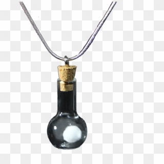 Orb In A Bottle Charm Necklace, HD Png Download
