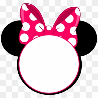 Minnie Mouse Head Invitation, HD Png Download