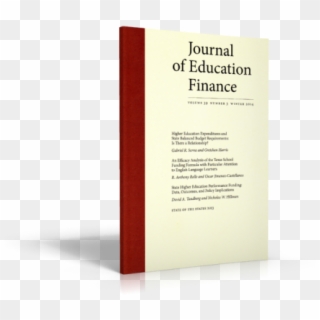 The Journal Of Education Finance Is Recognized As One - Brochure, HD Png Download