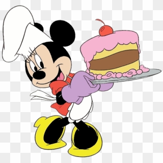 Clipart Info - Minnie Mouse Coloring Pages Cake, HD Png Download