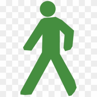 Open - Walk Icon Red Png, Transparent Png