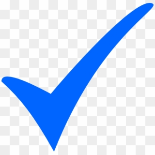 Blue Check Marks - Tick Blue, HD Png Download