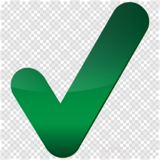 Green Check Mark Transparent Clipart Check Mark Computer - Big Green Check Mark Transparent, HD Png Download