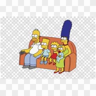 Simpsons Family Vector Clipart Bart Simpson Homer Simpson - Mini Cooper Png, Transparent Png